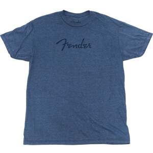 Fender Tričko Distressed Logo Premium T-Shirt Indigo Black S