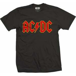 AC/DC Tričko Unisex Logo T-Shirt Black L