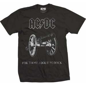 AC/DC Tričko About To Rock Black L