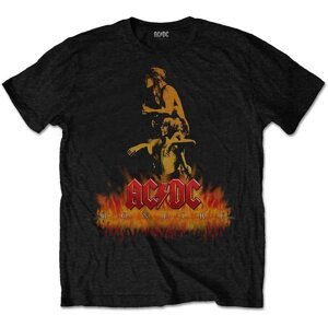 AC/DC Tričko Bonfire Unisex Black S