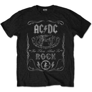 AC/DC Tričko Unisex Cannon Swig Vintage Black L