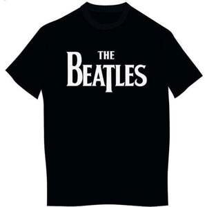 The Beatles Tričko Drop T Logo Black S