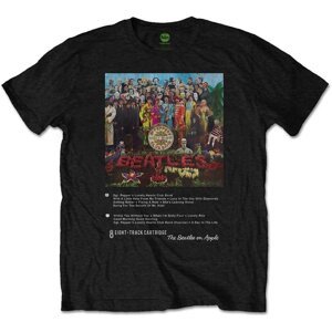 The Beatles Tričko Sgt Pepper 8 Track Unisex Black XL