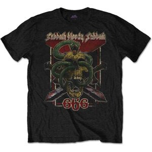 Black Sabbath Tričko Bloody Sabbath 666 Unisex Black S