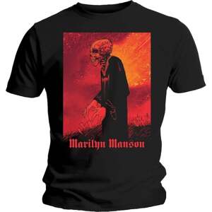 Marilyn Manson Tričko Mad Monk Unisex Black L