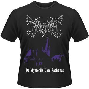 Mayhem Tričko De Mysteriis Dom Sathanas Black L