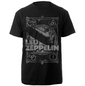 Led Zeppelin Tričko Vintage Print LZ1 Black XL