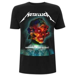 Metallica Tričko Hardwired Album Cover Black XL