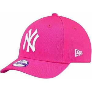 New York Yankees 9Forty K MLB League Basic Hot Pink/White Youth Šiltovka