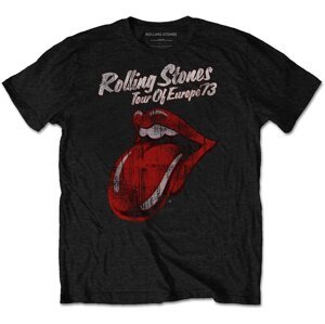 The Rolling Stones Tričko 73 Tour Black 2XL