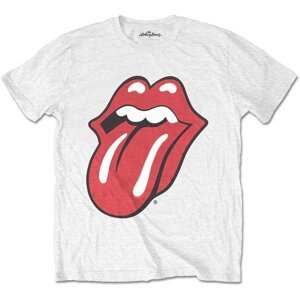 The Rolling Stones Tričko Classic Tongue Unisex White M