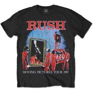 Rush Tričko 1981 Tour Unisex Black 2XL