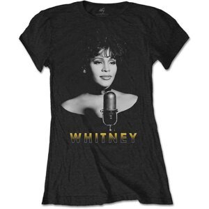 Whitney Houston Tričko Whitney Houston Logo Ženy Black XL