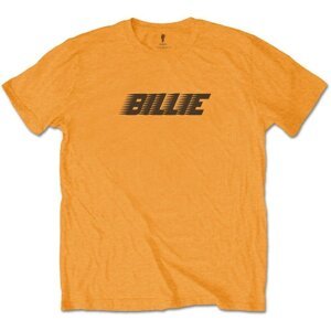 Billie Eilish Tričko Racer Logo & Blohsh Unisex Orange S