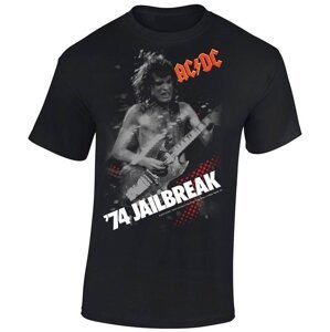 AC/DC Tričko Jailbreak 77 Muži Black XL