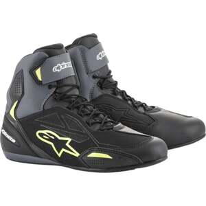 Alpinestars Faster-3 Drystar Shoes Black/Gray/Yellow Fluo 43,5 Topánky
