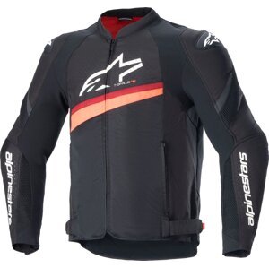 Alpinestars T-GP Plus V4 Jacket Black/Red/Fluo M Textilná bunda