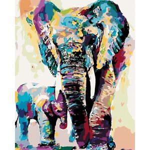 Zuty Maľované slony