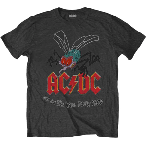 AC/DC Tričko Fly On The Wall Tour Unisex Charcoal XL