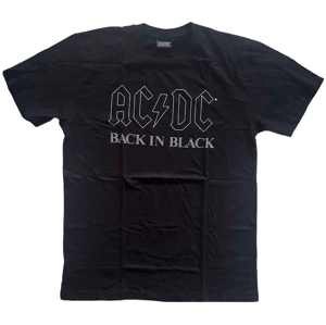 AC/DC Tričko Back In Black Unisex Black M