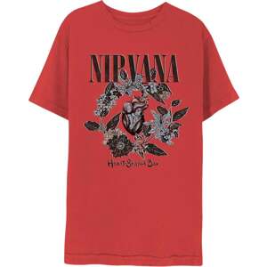 Nirvana Tričko Heart-Shaped Box Red S