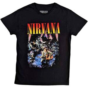 Nirvana Tričko Unplugged Photo Black XL