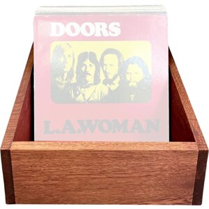 Music Box Designs A Vulgar Display of Vinyl - 12 Inch Vinyl Storage Box, Whole Lotta Rosewood