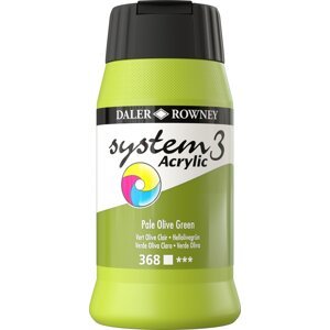 Daler Rowney System3 Akrylová farba 500 ml Pale Olive Green