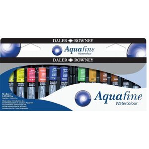 Daler Rowney Sada akvarelových farieb Aquafine 12 x 8 ml