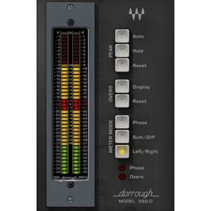 Waves Dorrough Stereo Štúdiový softwarový Plug-In efekt (Digitálny produkt)