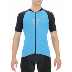 UYN Granfondo OW Biking Man Shirt Short Sleeve Dres Danube Blue/Blackboard L