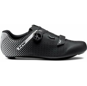 Northwave Core Plus 2 Shoes Black/Silver 43 Pánska cyklistická obuv